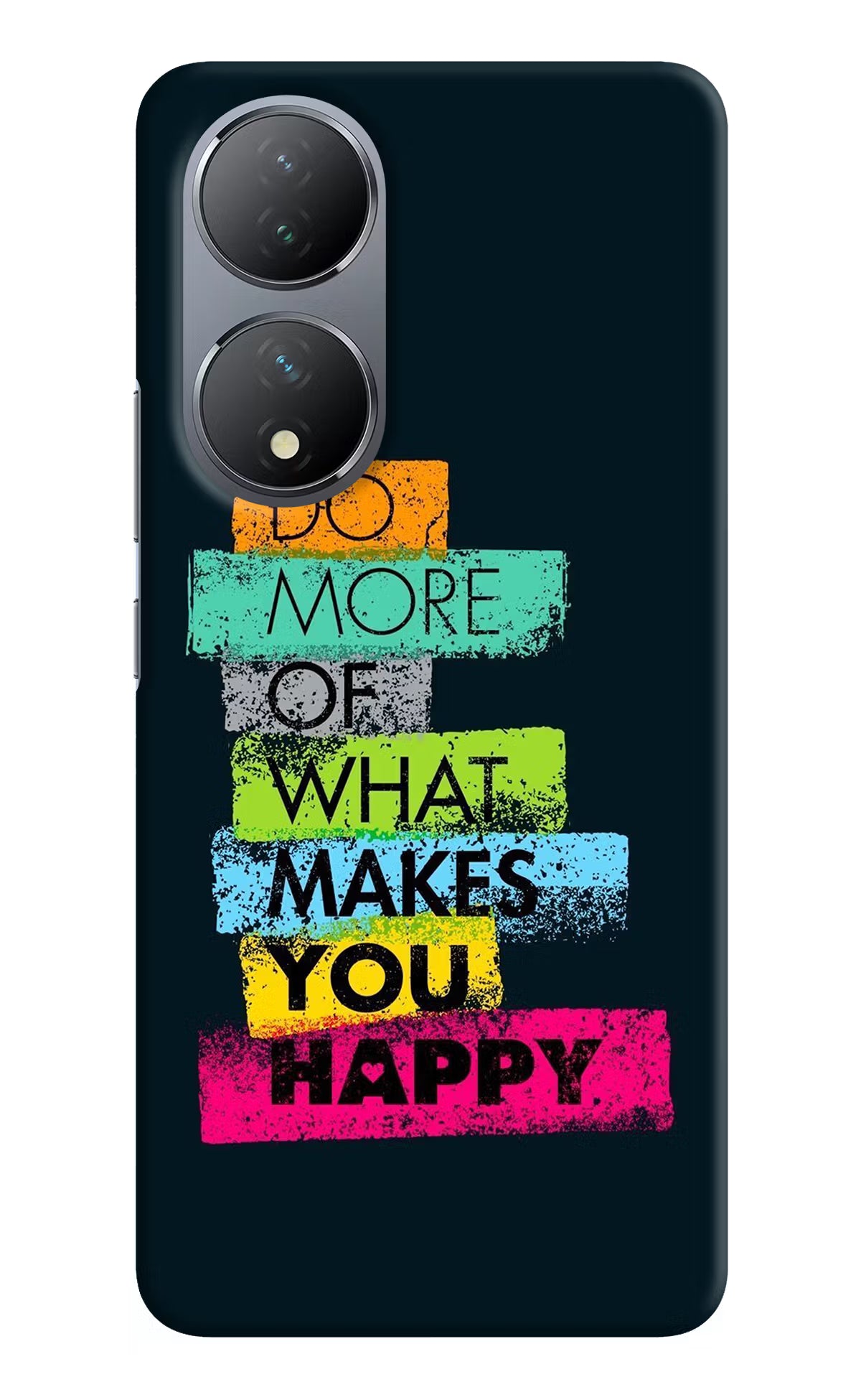 Do More Of What Makes You Happy Vivo Y100 Hard Case Back Cover by Casekaro