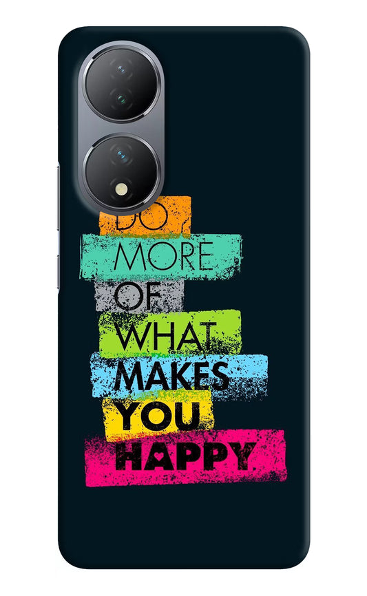 Do More Of What Makes You Happy Vivo Y100 Hard Case Back Cover by Casekaro
