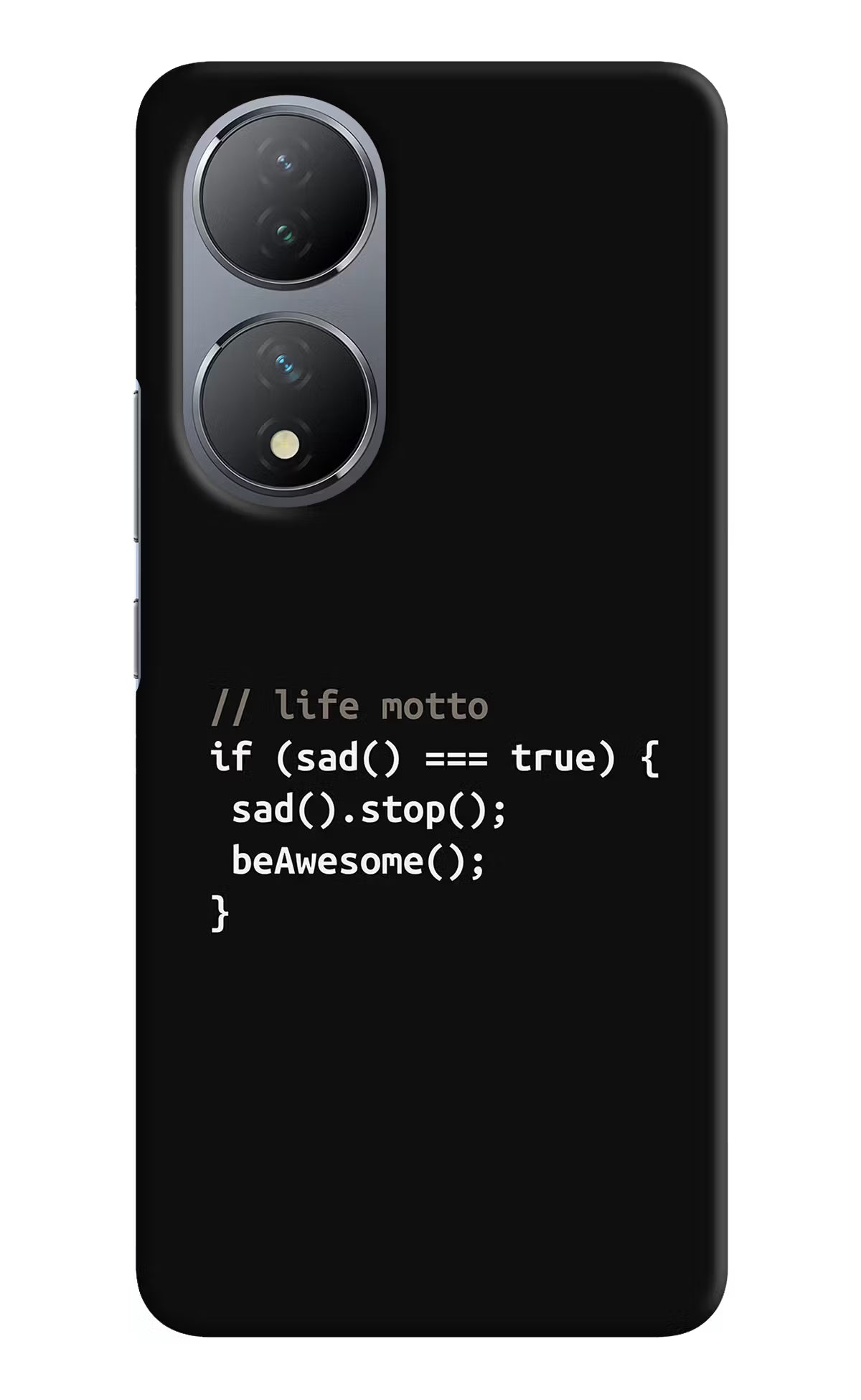 Life Motto Code Vivo Y100 Hard Case Back Cover by Casekaro