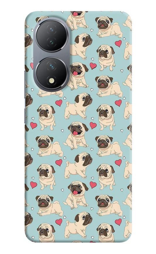 Pug Dog Vivo Y100 Hard Case Back Cover by Casekaro