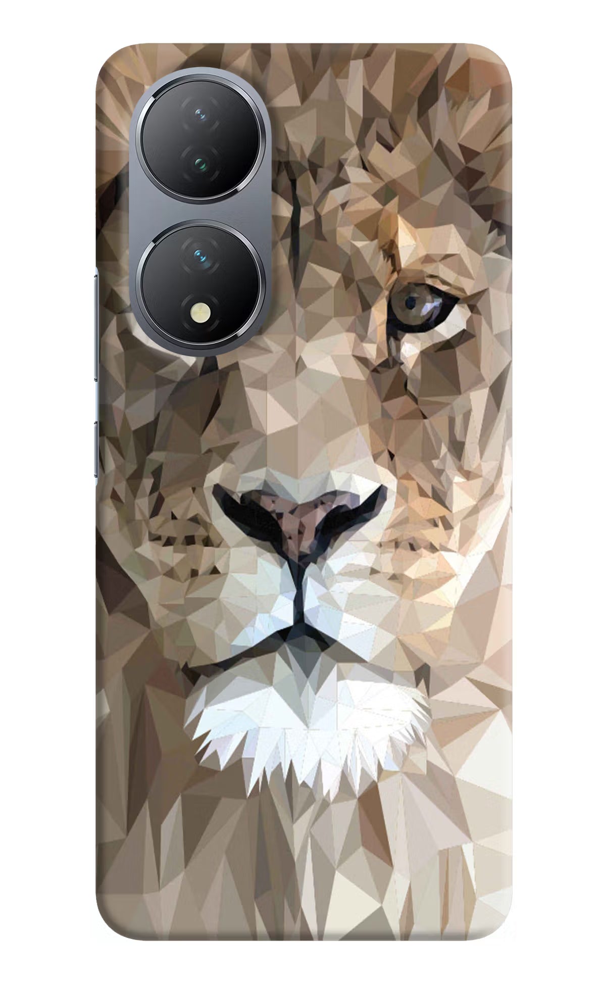 Lion Art Vivo Y100 Hard Case Back Cover by Casekaro