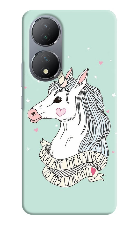 Unicorn Wallpaper Vivo Y100 Hard Case Back Cover by Casekaro