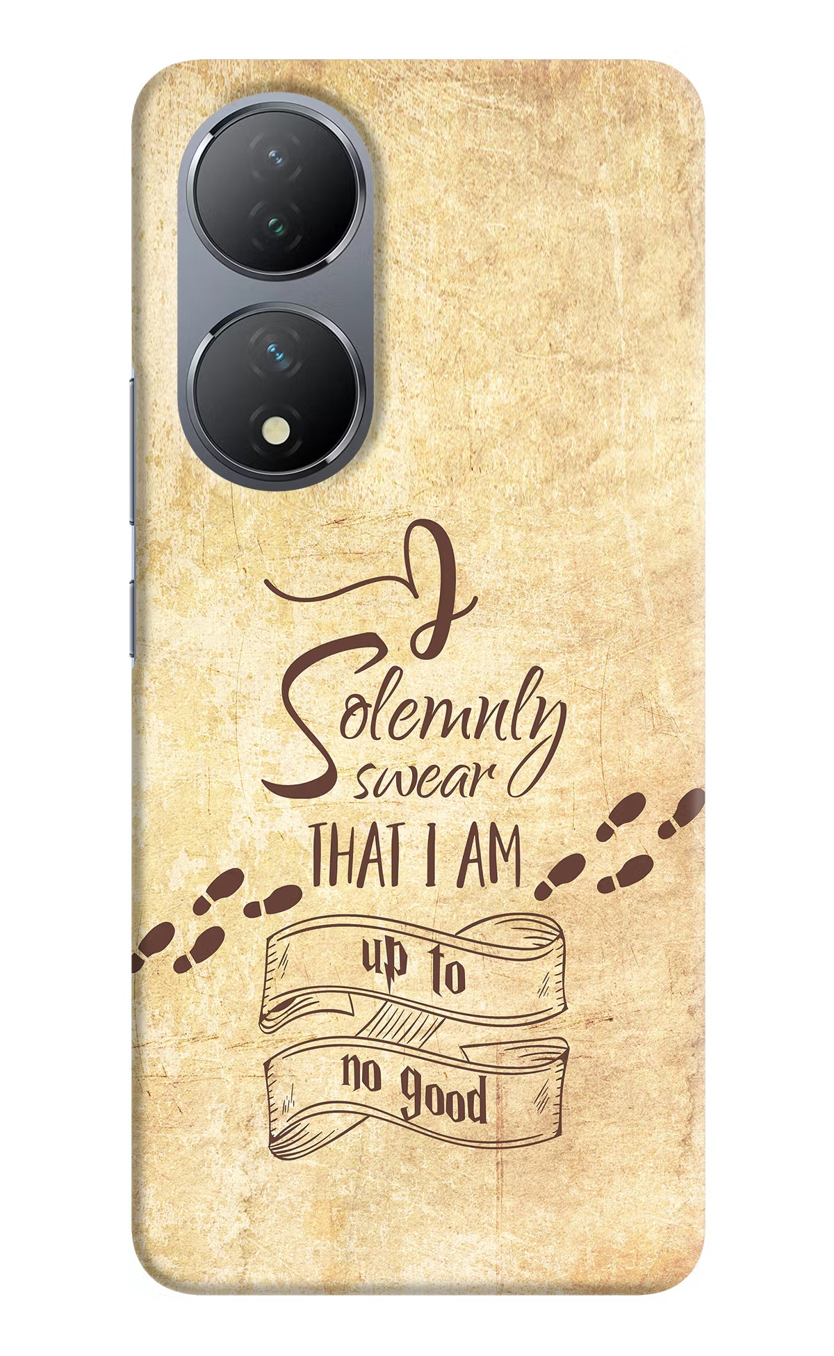 I Solemnly swear that i up to no good Vivo Y100 Hard Case Back Cover by Casekaro