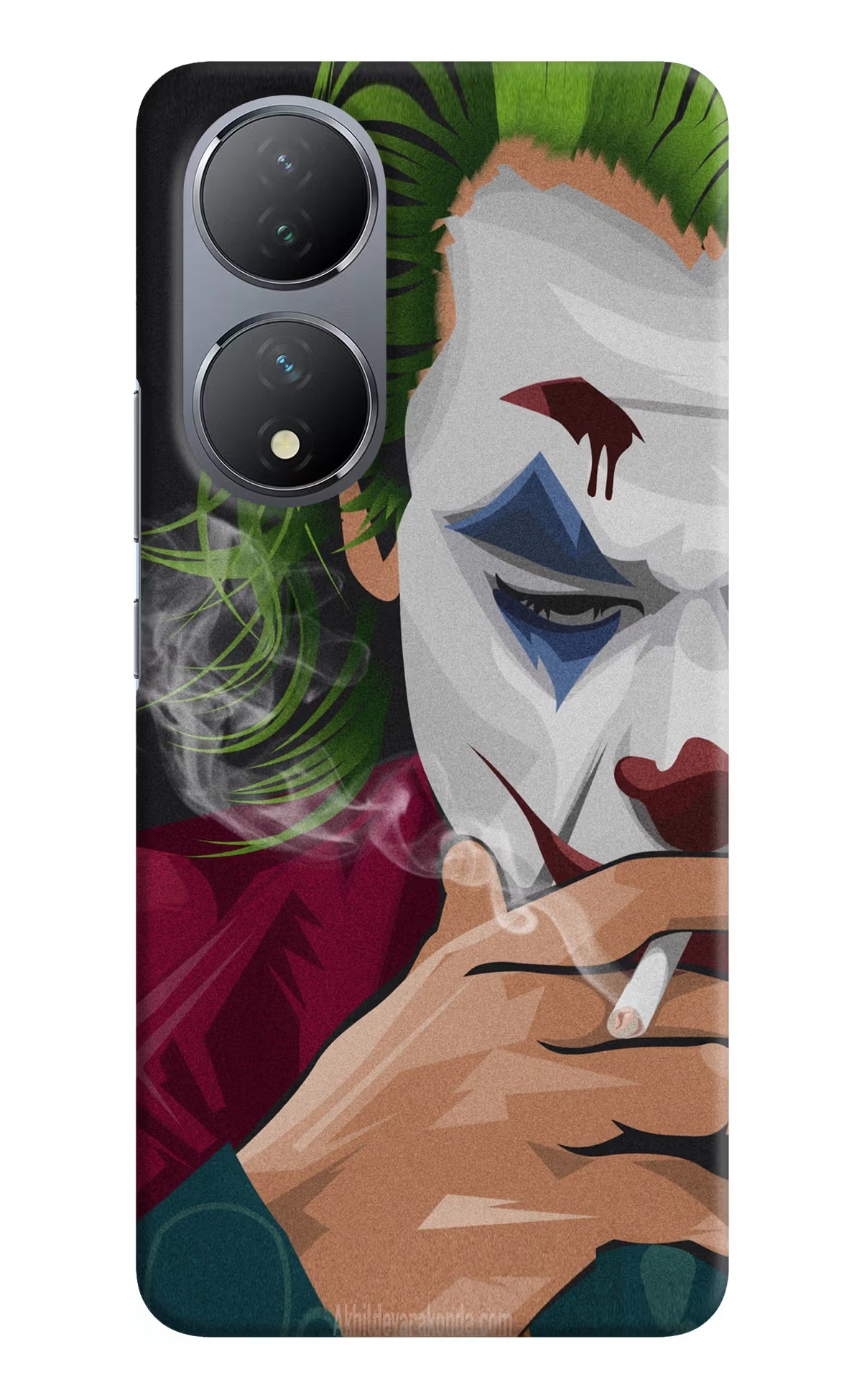 Joker Smoking Vivo Y100 Hard Case Back Cover by Casekaro