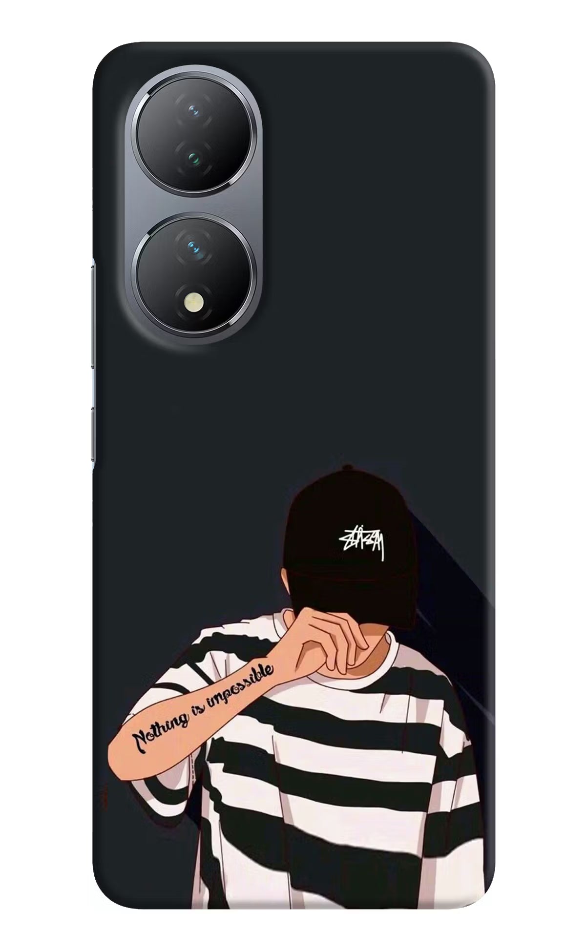 Aesthetic Boy Vivo Y100 Hard Case Back Cover by Casekaro