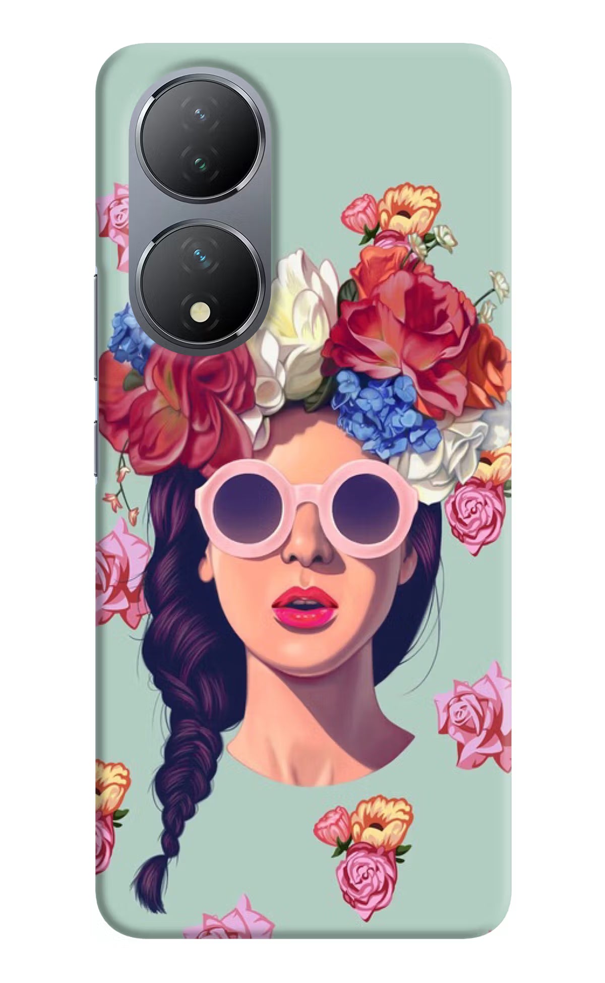 Pretty Girl Vivo Y100 Hard Case Back Cover by Casekaro