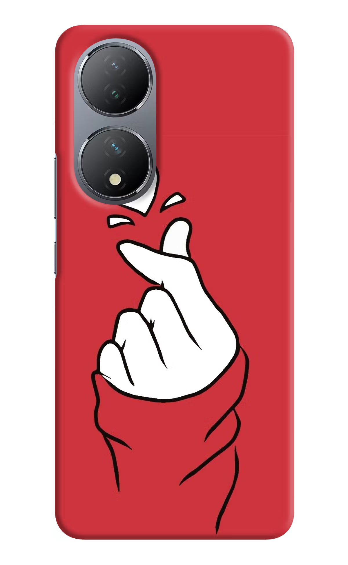 Korean Love Sign Vivo Y100 Hard Case Back Cover by Casekaro