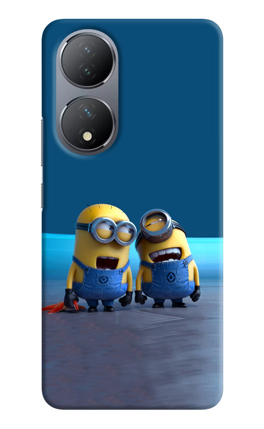 Minion Laughing Vivo Y100 Hard Case Back Cover by Casekaro