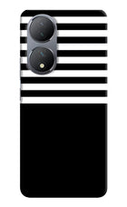 Black and White Print Vivo Y100 Hard Case Back Cover by Casekaro