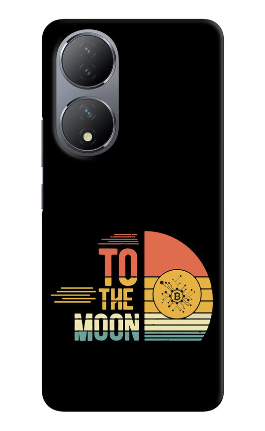 To the Moon Vivo Y100 Hard Case Back Cover by Casekaro