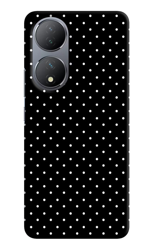 White Dots Vivo Y100 Hard Case Back Cover by Casekaro