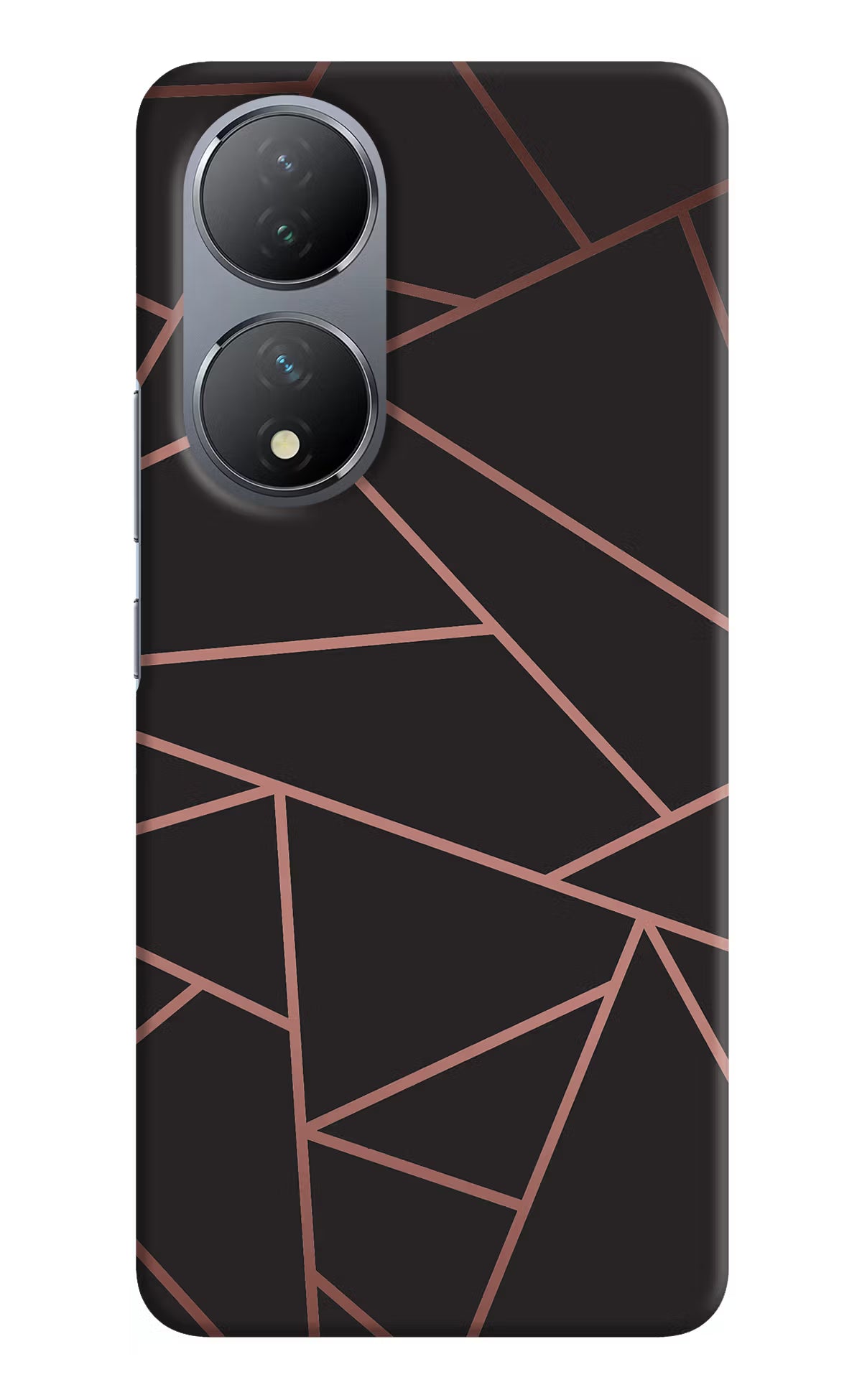 Geometric Pattern Vivo Y100 Hard Case Back Cover by Casekaro