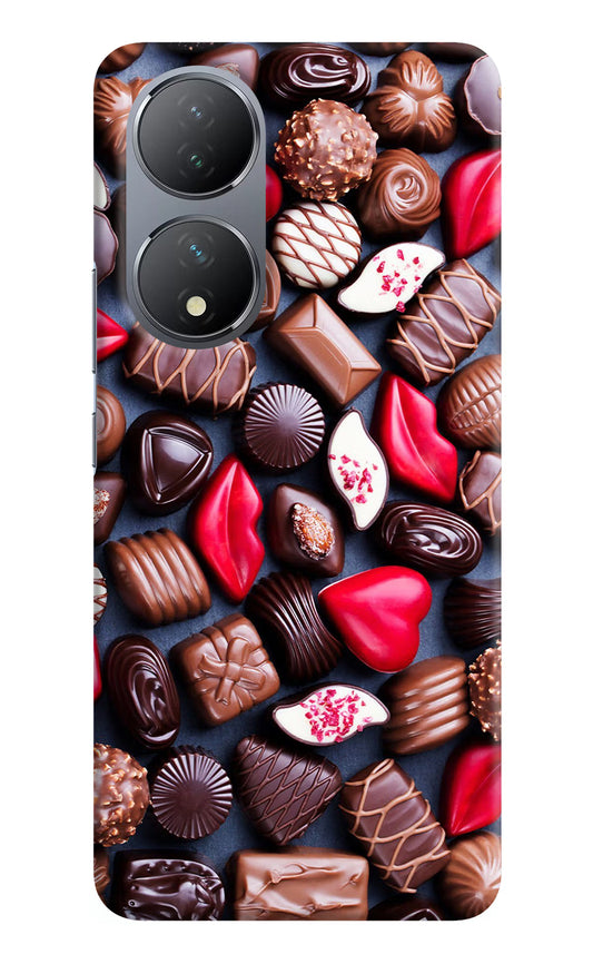 Chocolates Vivo Y100 Hard Case Back Cover by Casekaro