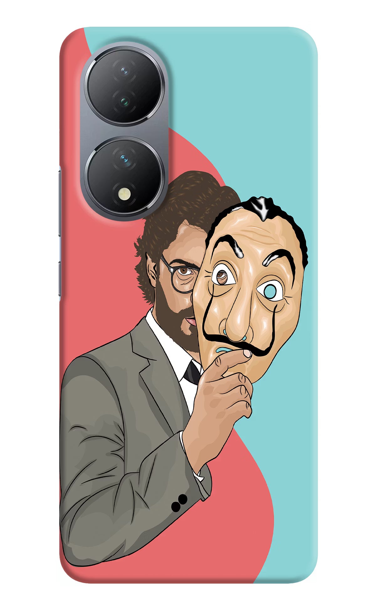 Professor Vivo Y100 Hard Case Back Cover by Casekaro