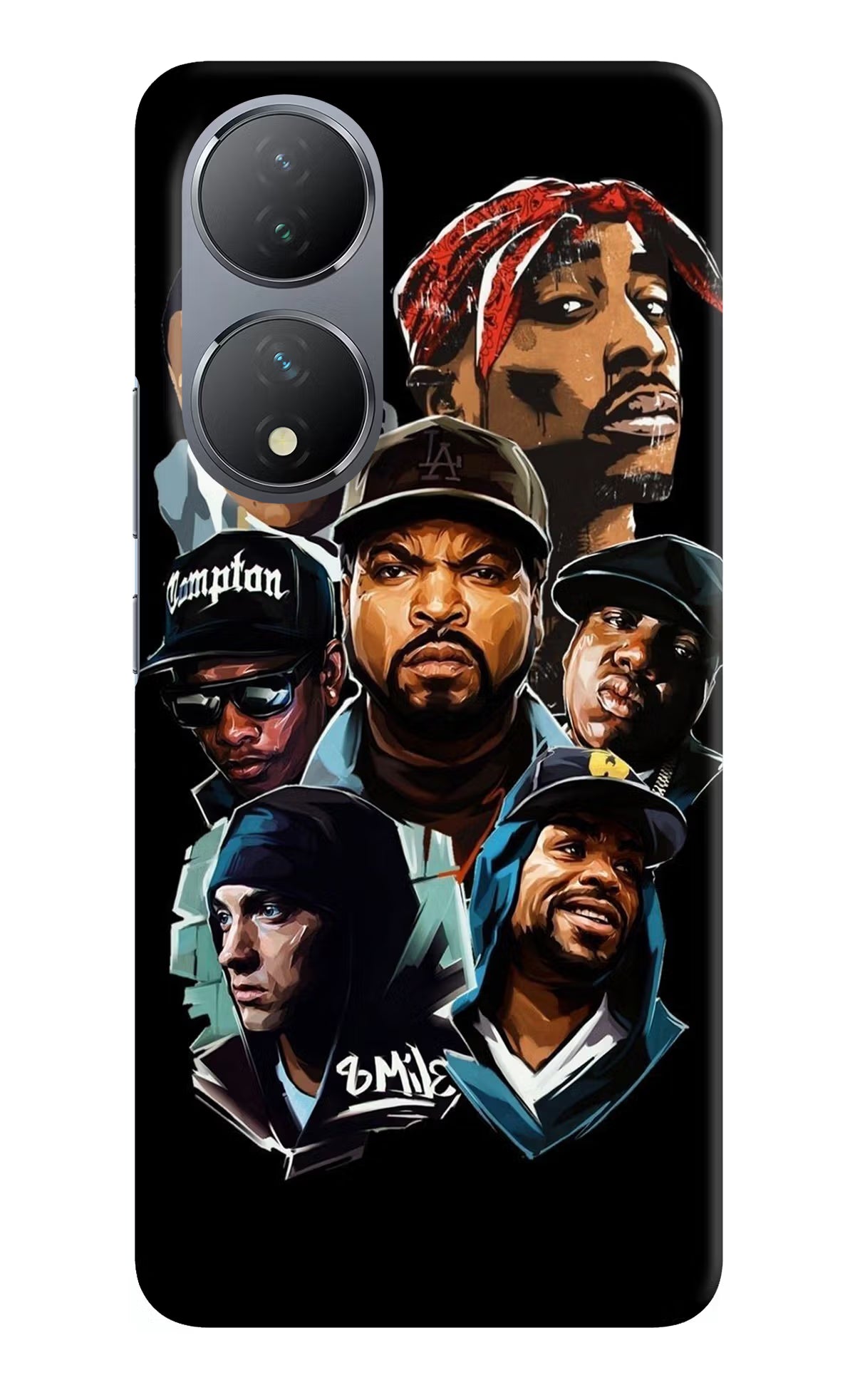 Rappers Vivo Y100 Hard Case Back Cover by Casekaro