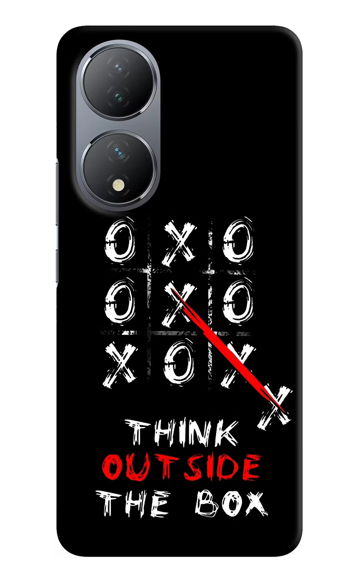 Think out of the BOX Vivo Y100 Hard Case Back Cover by Casekaro