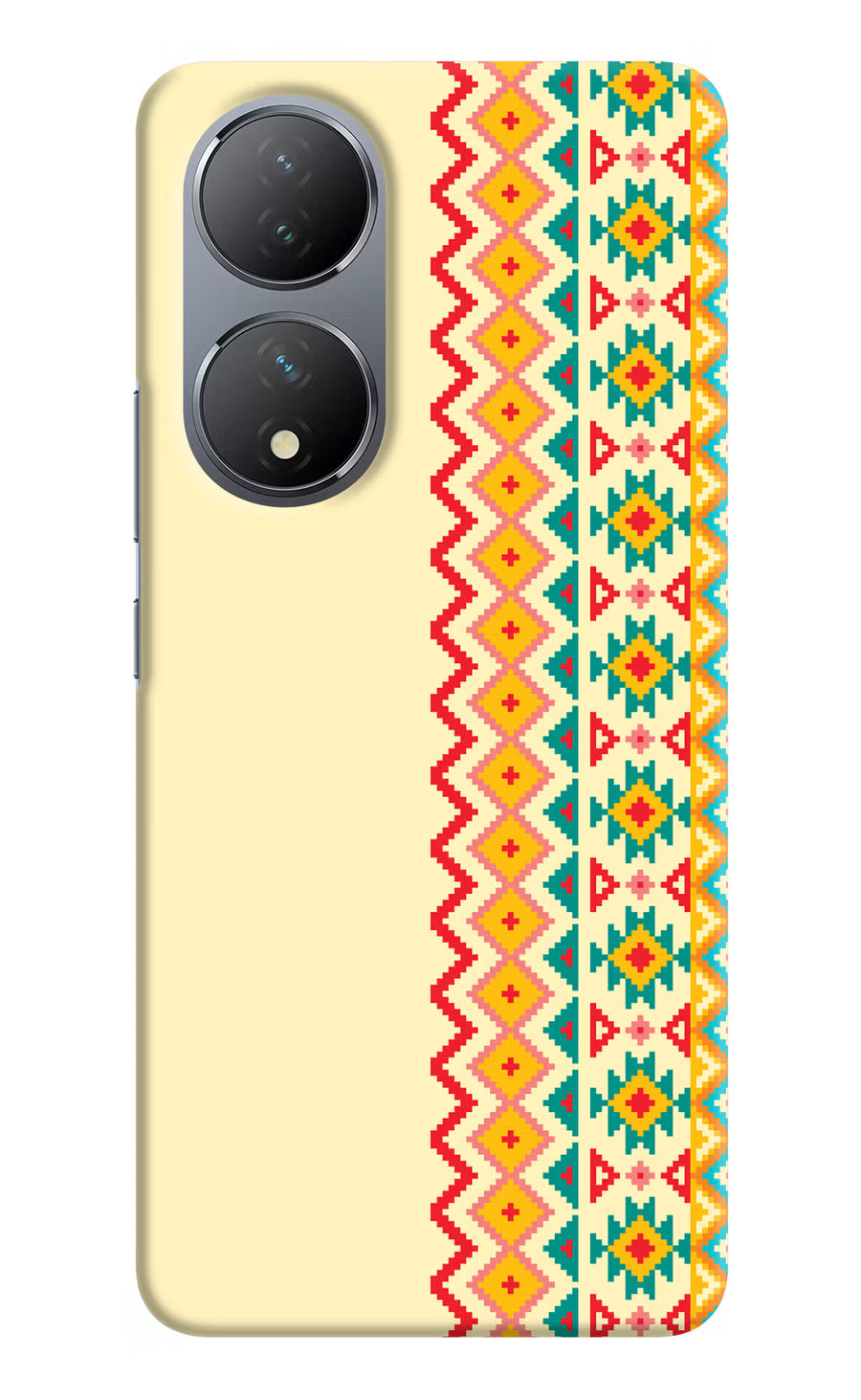 Ethnic Seamless Vivo Y100 Back Cover, Hard case