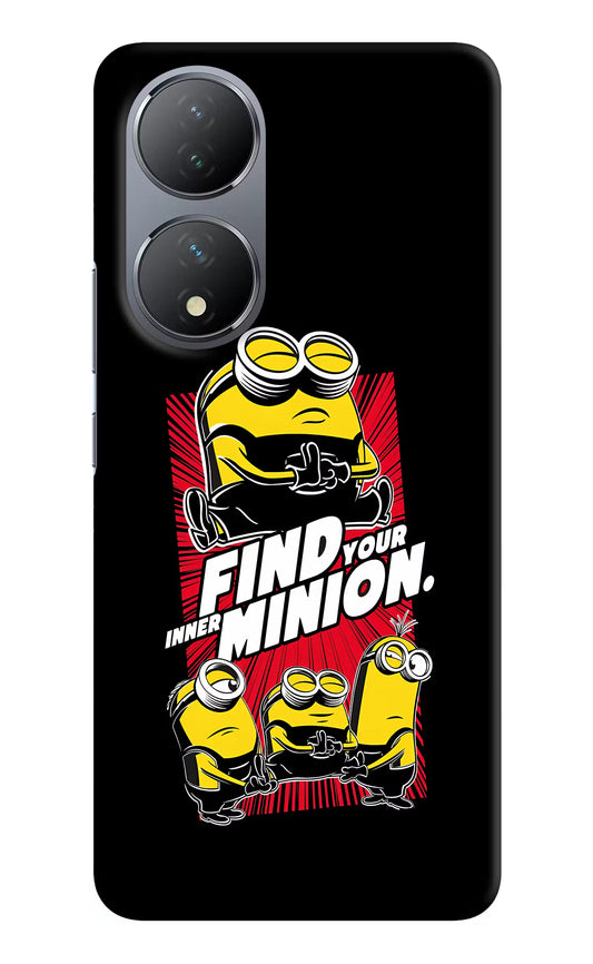 Find your inner Minion Vivo Y100 Hard Case Back Cover by Casekaro