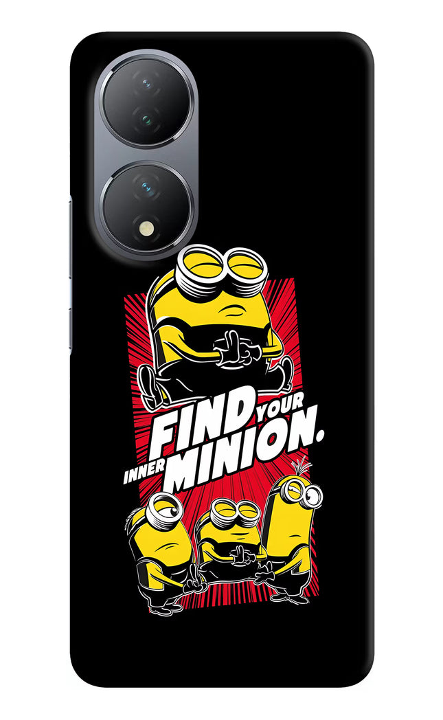 Find your inner Minion Vivo Y100 Hard Case Back Cover by Casekaro