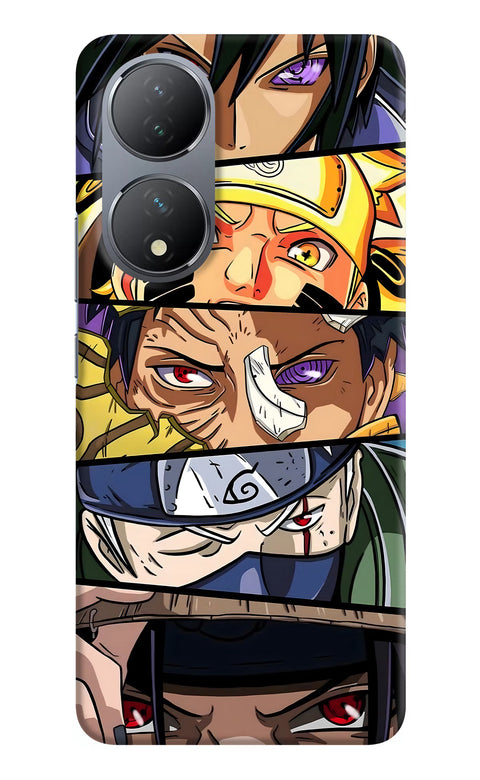 Naruto Character Vivo Y100 Back Cover