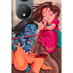 Radhe Krishna Vivo Y100 Hard Case Back Cover by Casekaro