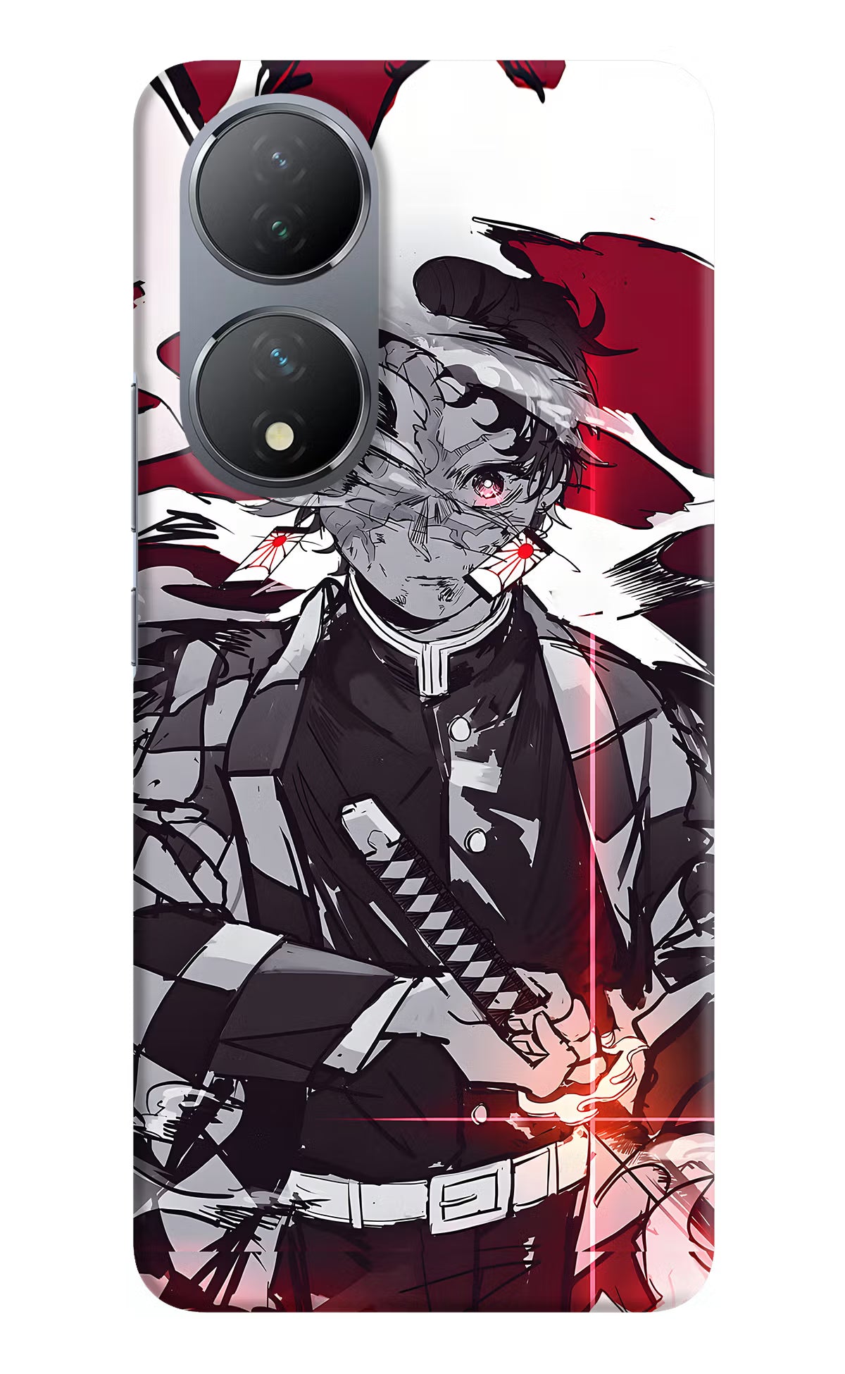 Demon Slayer Vivo Y100 Hard Case Back Cover by Casekaro