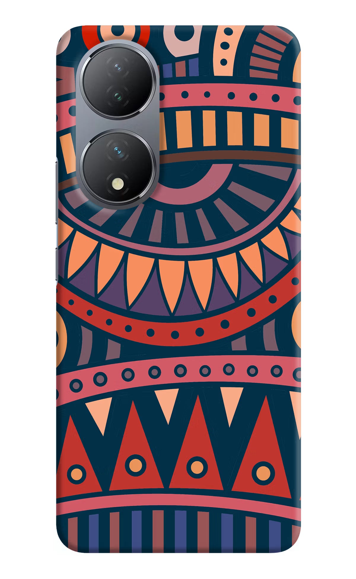 African Culture Design Vivo Y100 Hard Case Back Cover by Casekaro