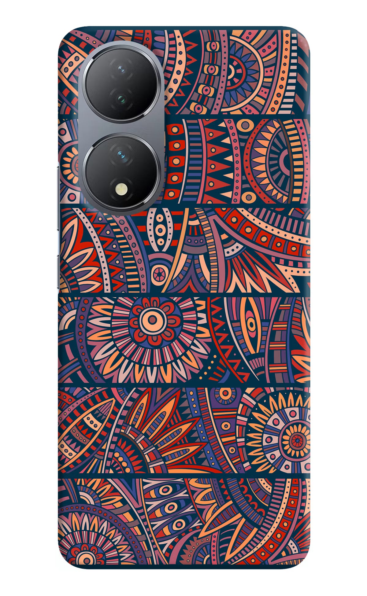 African Culture Design Vivo Y100 Hard Case Back Cover by Casekaro