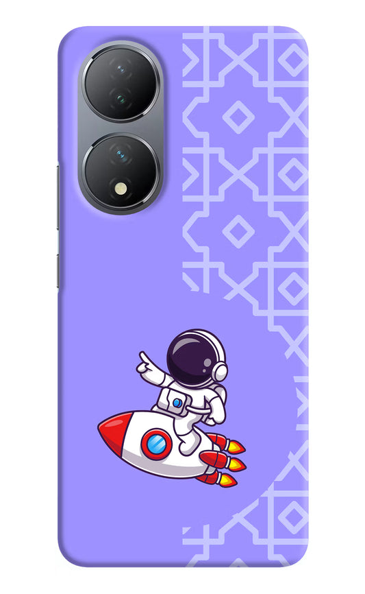 Cute Astronaut Vivo Y100 Hard Case Back Cover by Casekaro