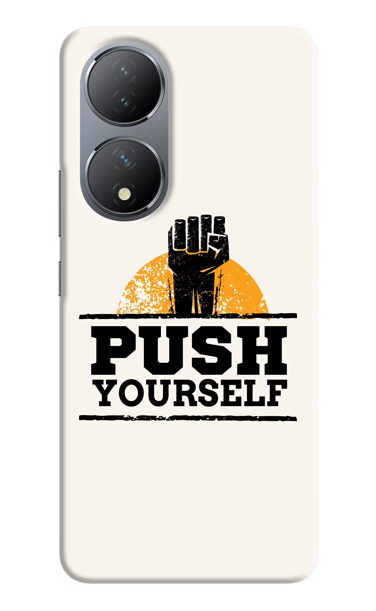 Push Yourself Vivo Y100 Hard Case Back Cover by Casekaro