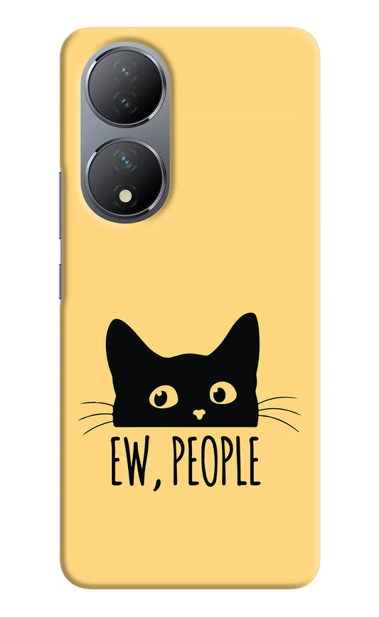 Ew People Catitude Vivo Y100 Hard Case Back Cover by Casekaro