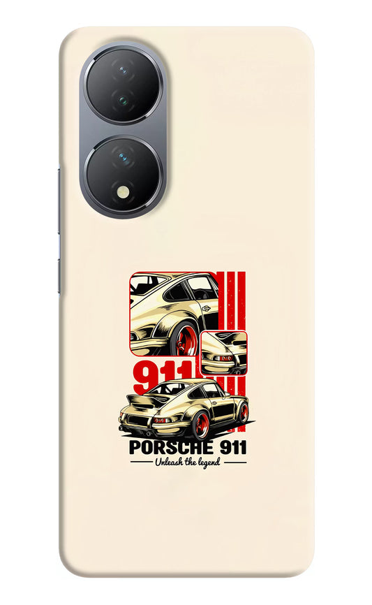 Classic Porsche 911 Vivo Y100 Hard Case Back Cover by Casekaro