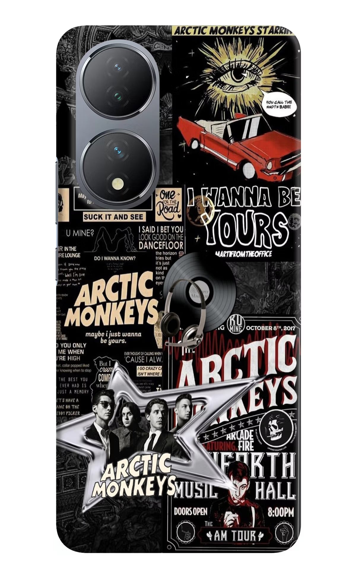 Arctic Monkeys Vivo Y100 Hard Case Back Cover by Casekaro