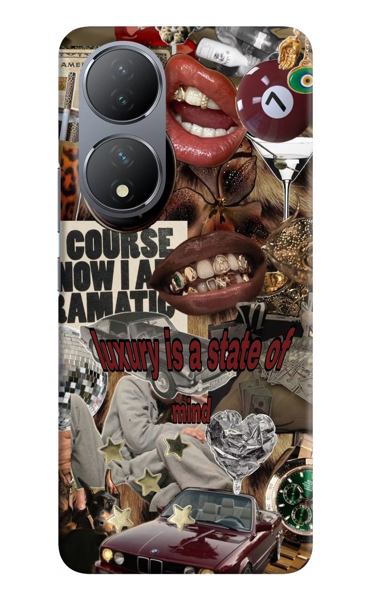 Luxury Vivo Y100 Hard Case Back Cover by Casekaro