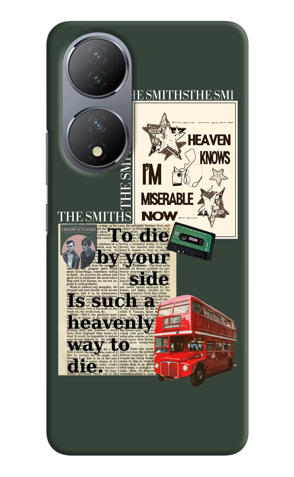 The Smiths Vivo Y100 Hard Case Back Cover by Casekaro