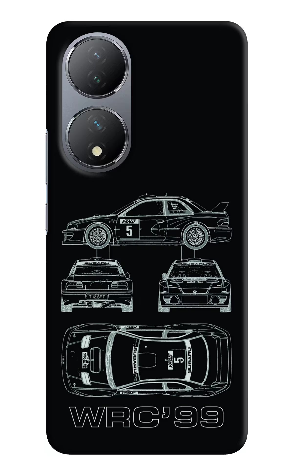 WRC'99 Vivo Y100 Hard Case Back Cover by Casekaro
