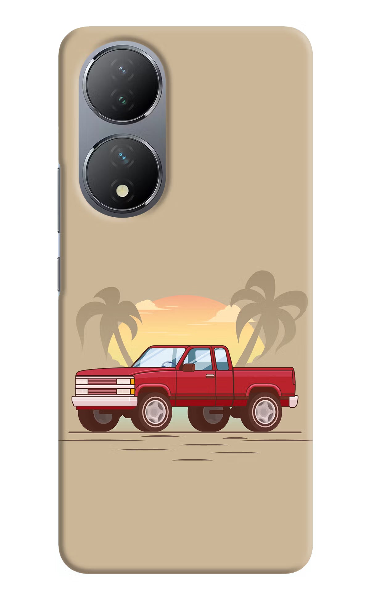 Desert Classic Drive Vivo Y100 Hard Case Back Cover by Casekaro