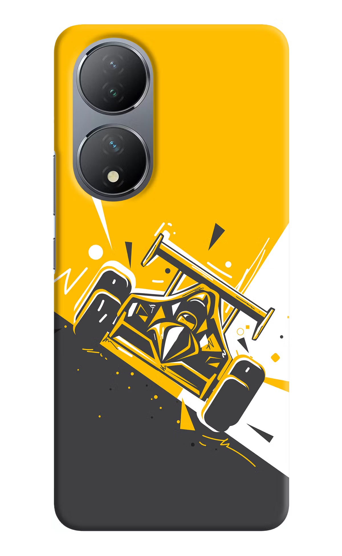 Track King Vivo Y100 Hard Case Back Cover by Casekaro