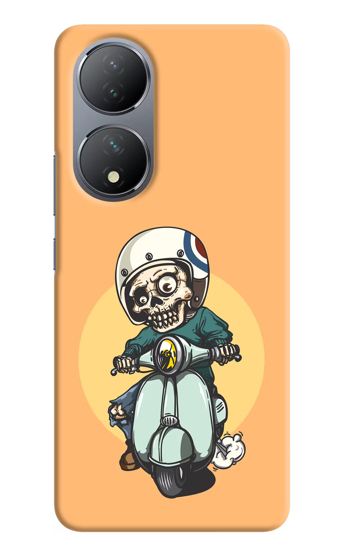 Undead Biker Vivo Y100 Hard Case Back Cover by Casekaro