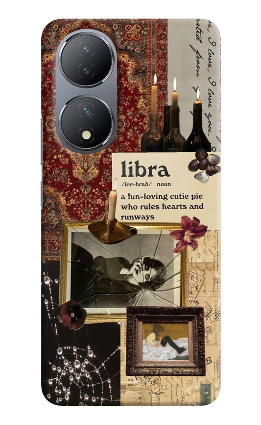 Libra Zodiac Vivo Y100 Hard Case Back Cover by Casekaro