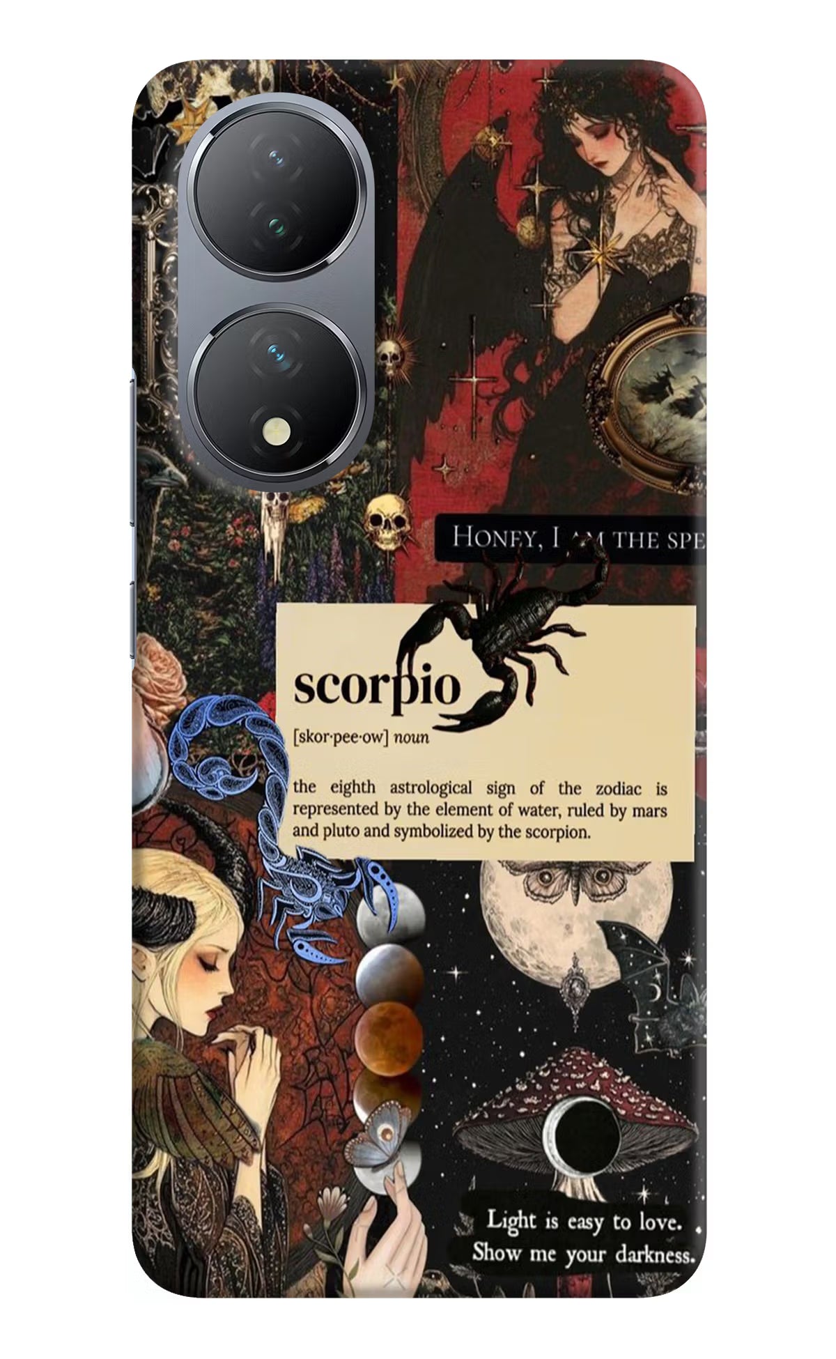 Scorpio Zodiac Vivo Y100 Hard Case Back Cover by Casekaro