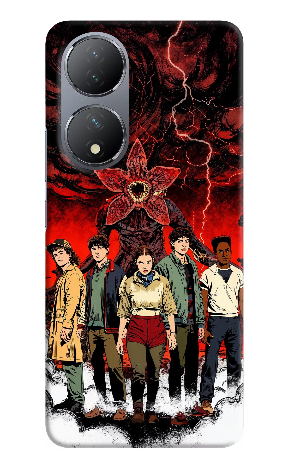 Ordinary Things Characters Vivo Y100 Hard Case Back Cover by Casekaro