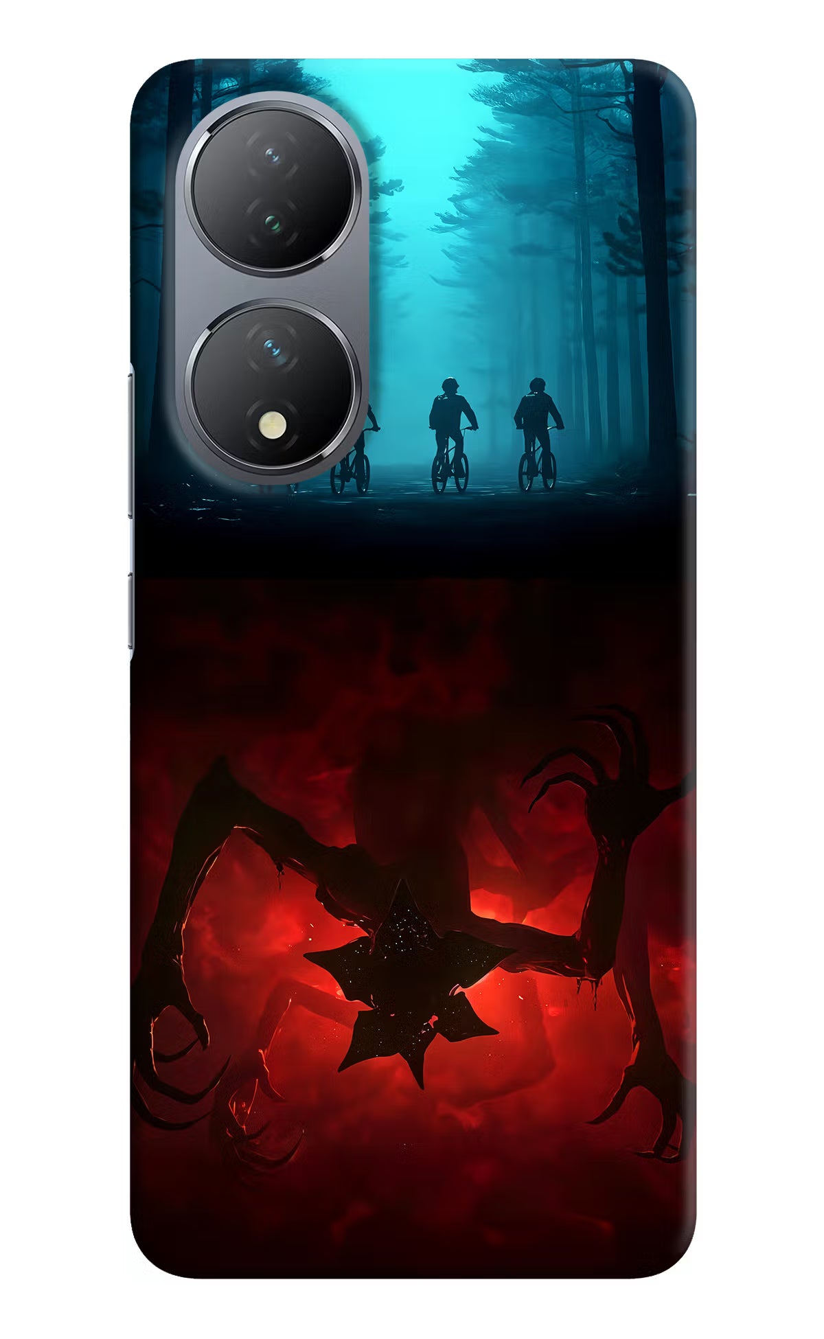 Ordinary Things Downside Up Vivo Y100 Hard Case Back Cover by Casekaro