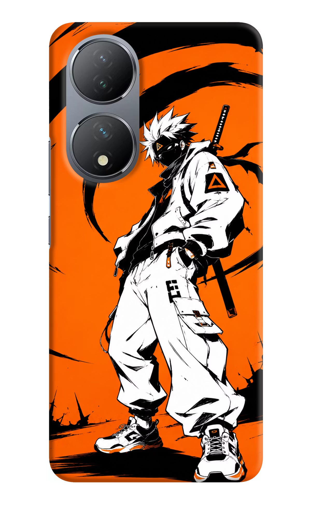 Street Samurai  Vivo Y100 Hard Case Back Cover by Casekaro