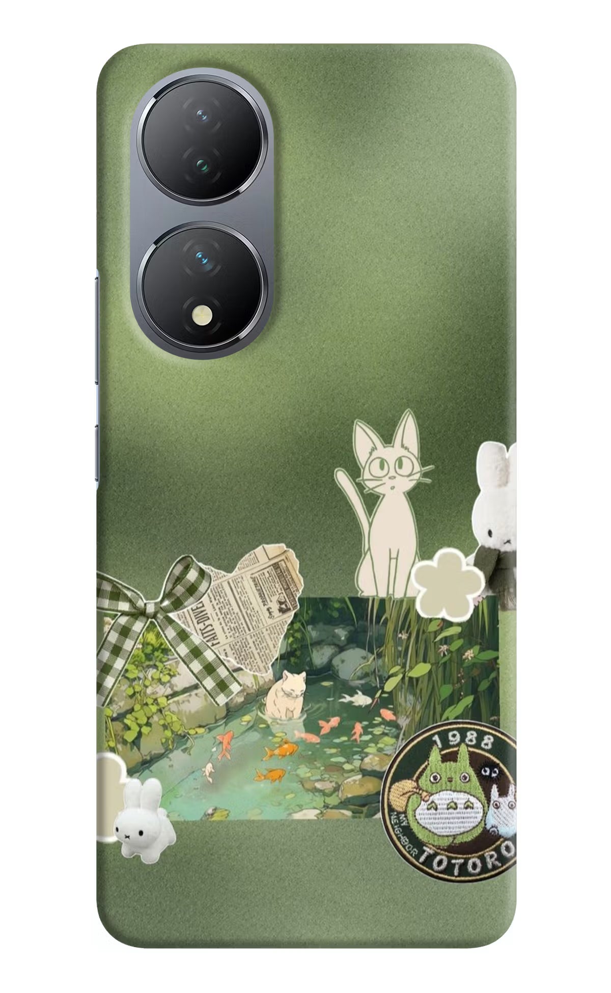 Aesthetic anime Vivo Y100 Back Cover