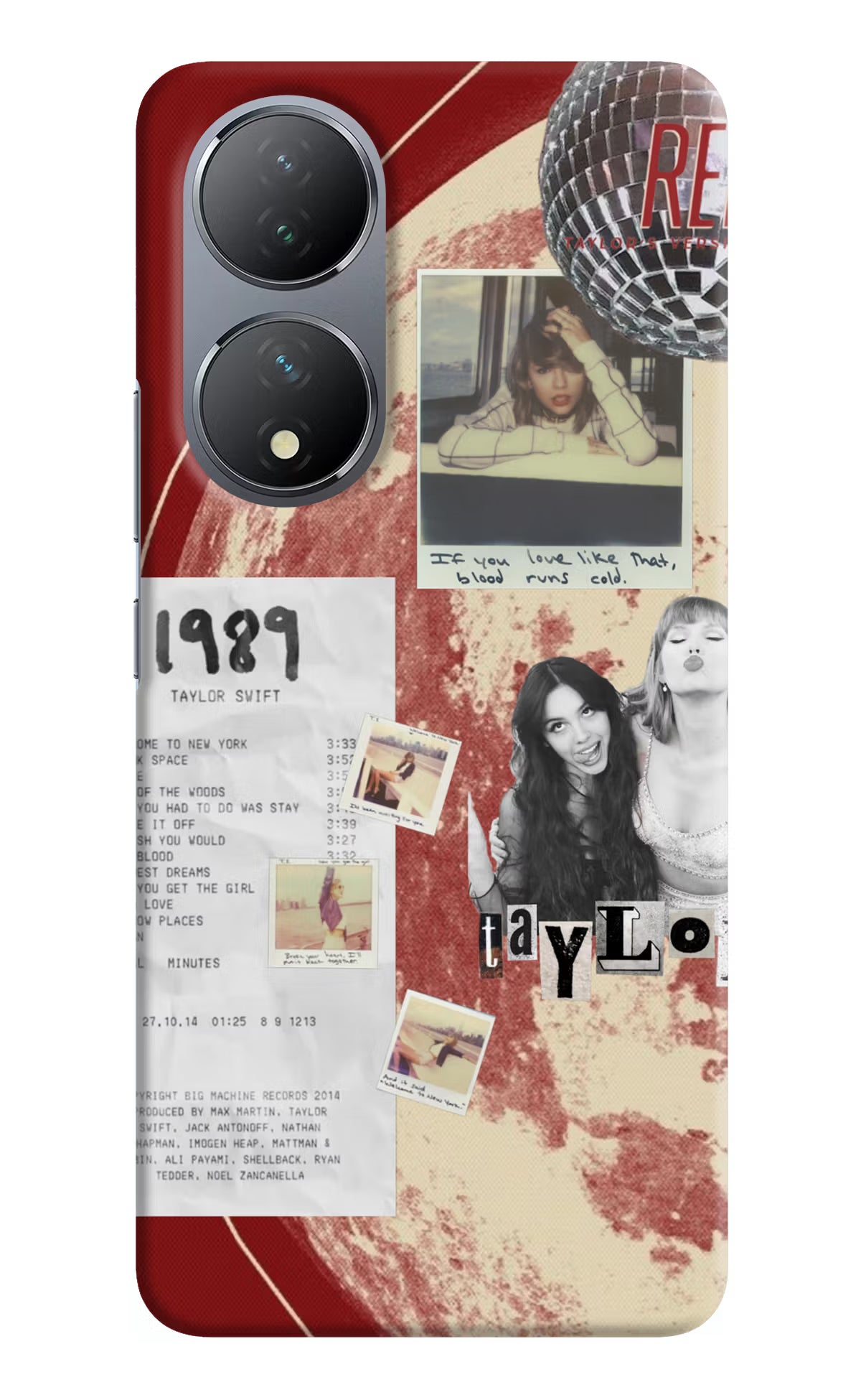 Taylor Swift Vivo Y100 Back Cover