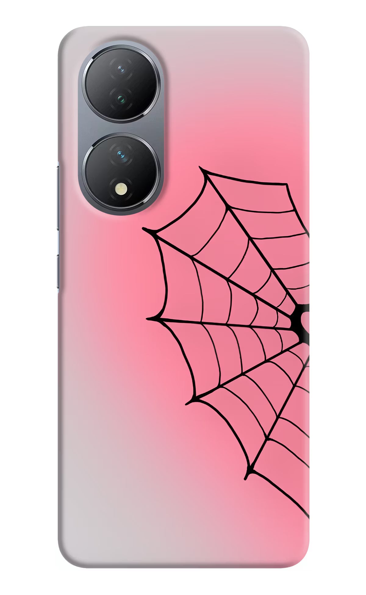 Pink Web Vivo Y100 Back Cover