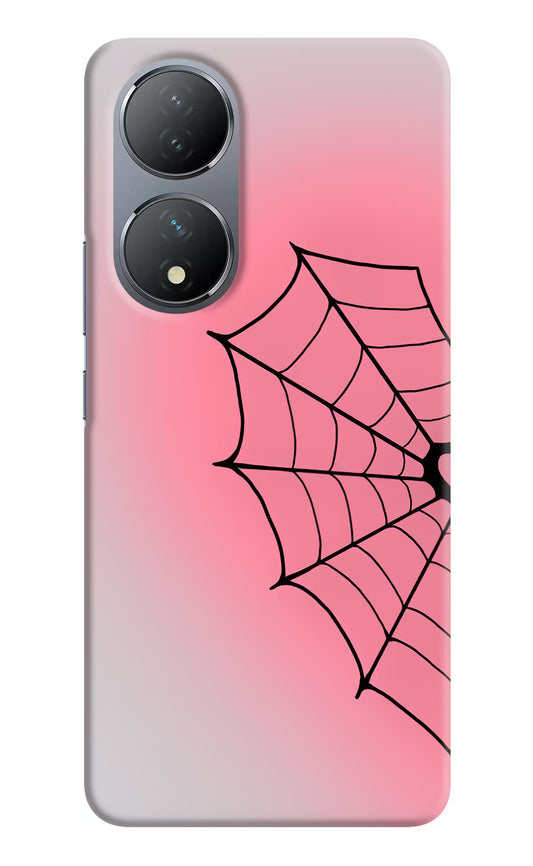 Pink Web Vivo Y100 Hard Case Back Cover by Casekaro