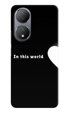 This World Vivo Y100 Hard Case Back Cover by Casekaro
