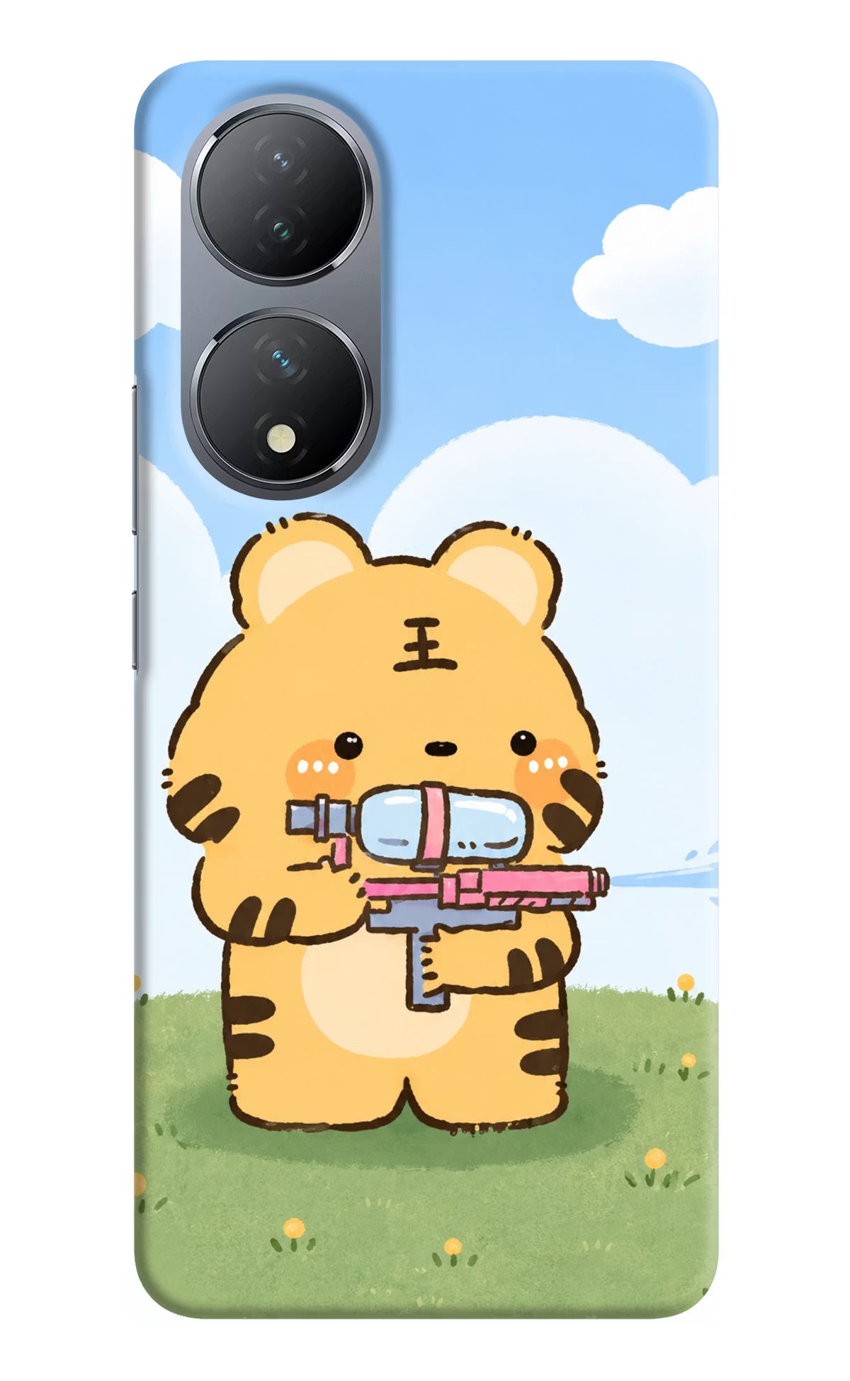 Tiger Treat Vivo Y100 Back Cover